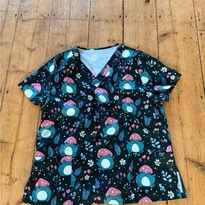 Two Women’s SHEIN Scrub Tops